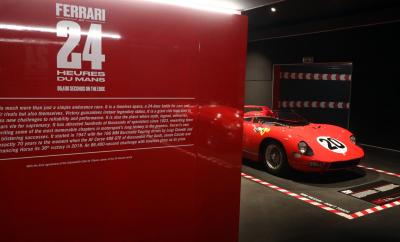 Le vittorie Ferrari a Le Mans in mostra al museo di Maranello