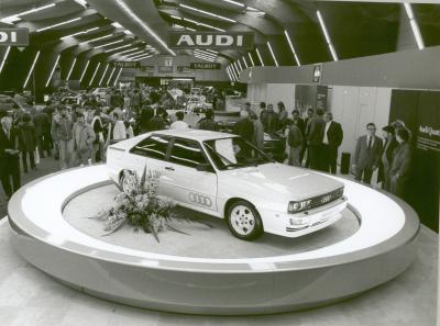 40 anni fa al Salone di Ginevra appare l’Audi 4