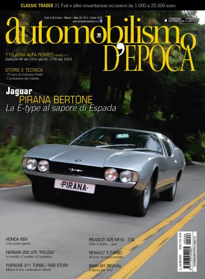 Jaguar Pirana, la E-type carrozzata da Bertone come una Lamborghini Espada