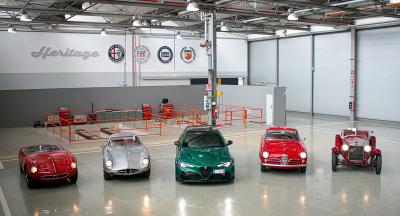 Alfa Romeo ed Heritage portano alla 1000 Miglia quattro vetture sbalorditive