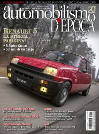 I 50 anni della Renault 5 sulla copertina di Automobilismo d’epoca di Marzo ‘22