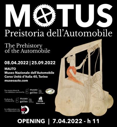 Dal 7 Aprile si inaugura la mostra MOTUS, Preistoria dell'Automobile