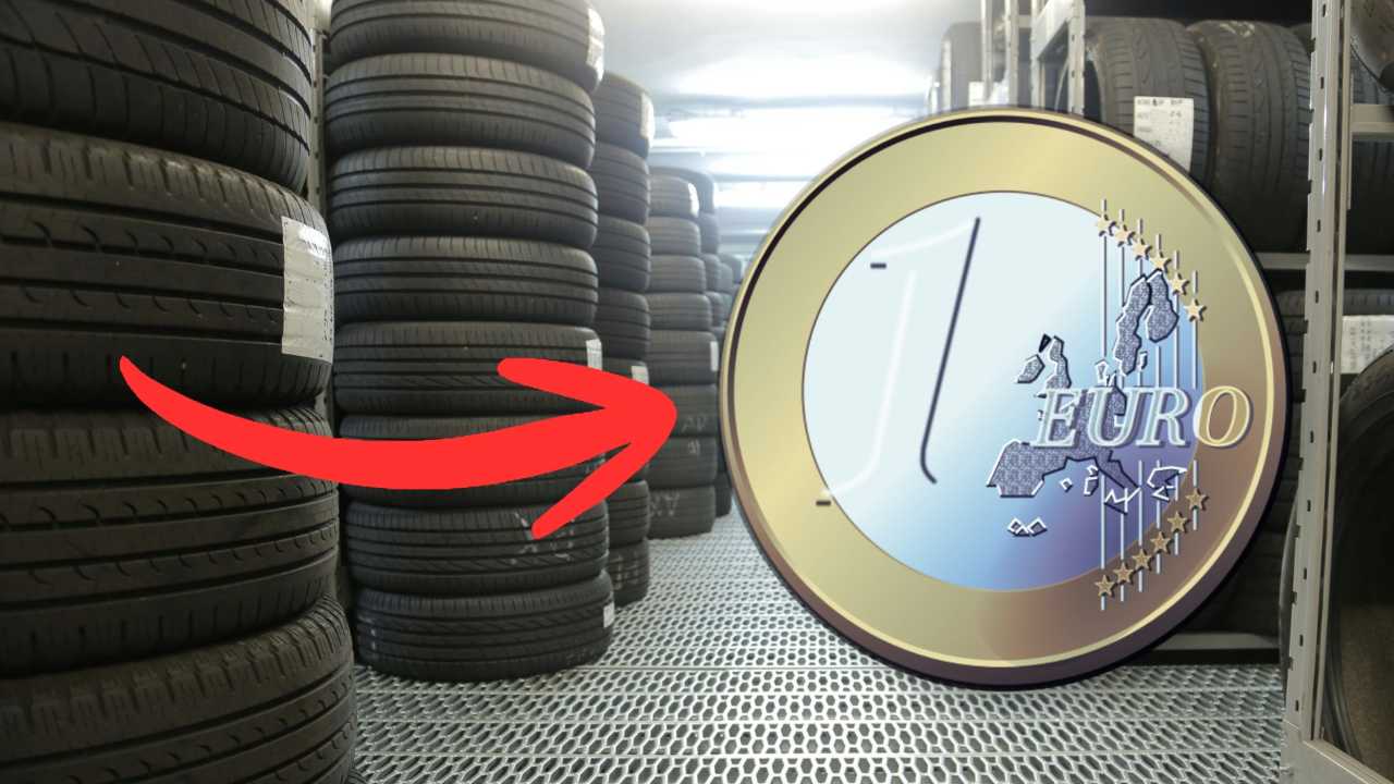 I gommisti odiano le monete da 1 euro | I clienti più furbi le usano per sapere quando cambiare veramente le gomme