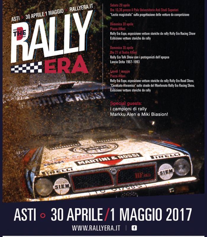 Rally Era: parata di stelle nel fine settimana
