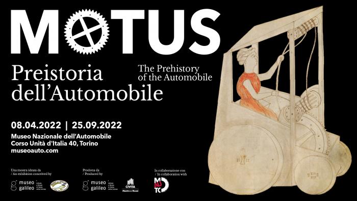 ‘MOTUS. Preistoria dell’Automobile’ aprirà i battenti l’8 Aprile