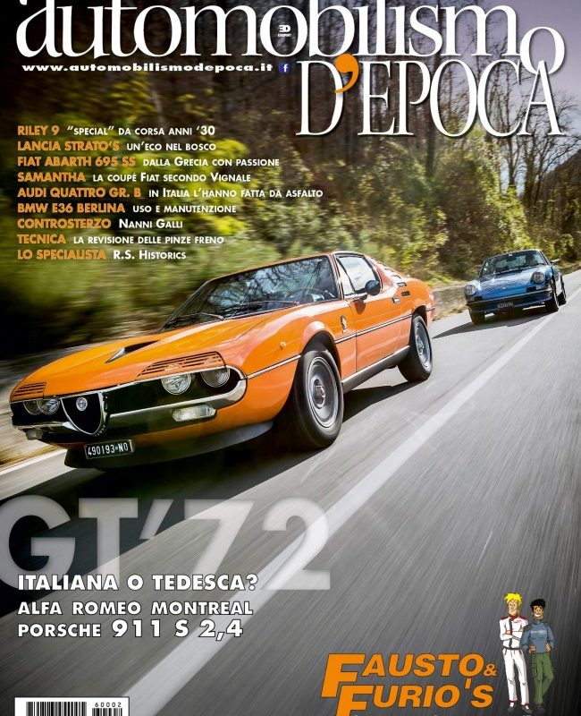 In edicola Automobilismo d’Epoca Febbraio 2016