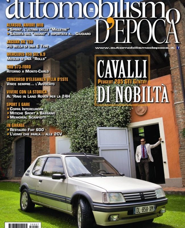 In edicola Automobilismo d’Epoca di Luglio 2015