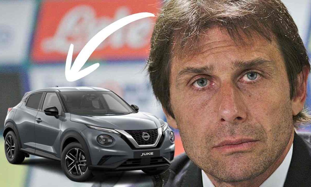 Antonio Conte, catenaccio in campo e pure fuori: guida una Nissan Juke | Altro che supercar: bassi consumi, spese irrisorie