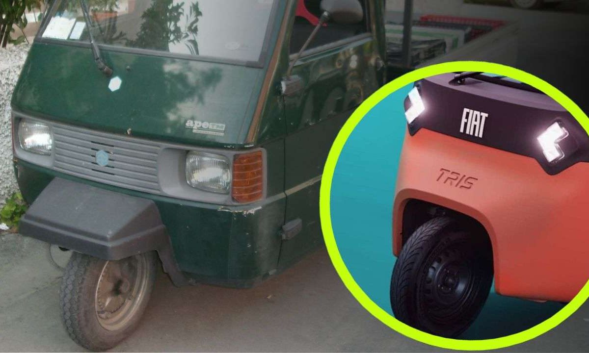 Vi ricordate l’Ape di Piaggio? FIAT l’ha appena resuscitata | Qui sopra venderanno frutta e verdura del futuro