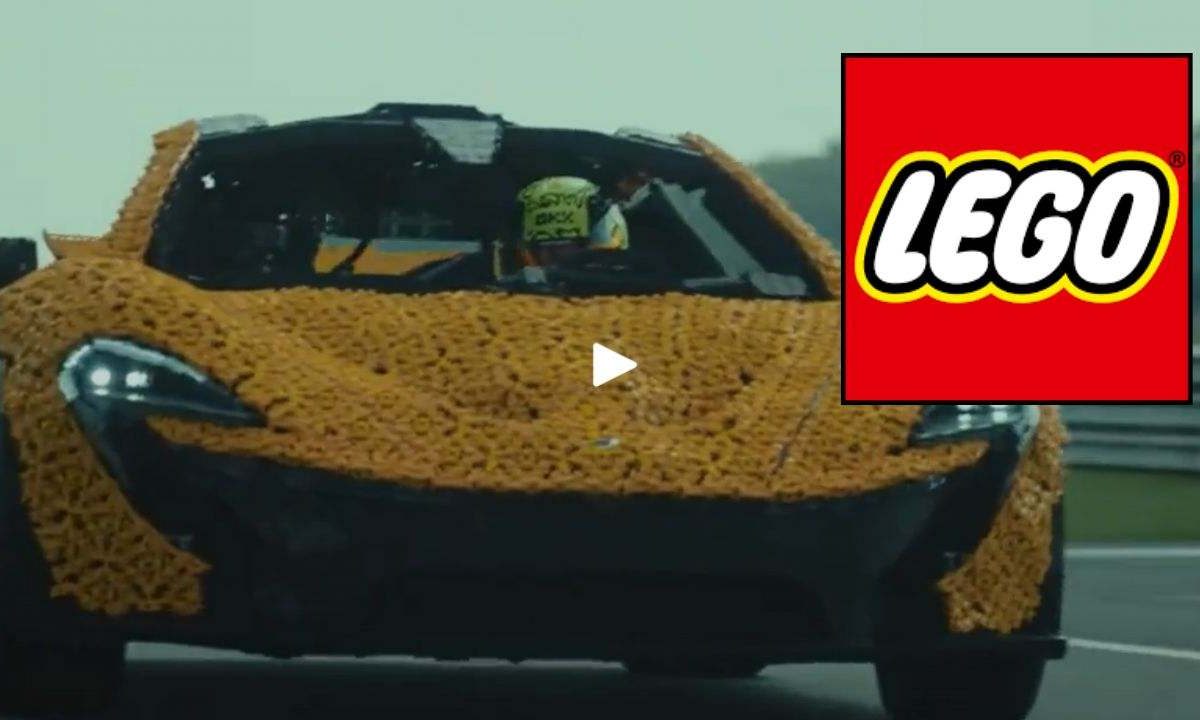 Quella volta che Lando Norris guidò una supercar fatta di…Lego | Gira meglio di una monoposto Ferrari (ed è tutto dire)